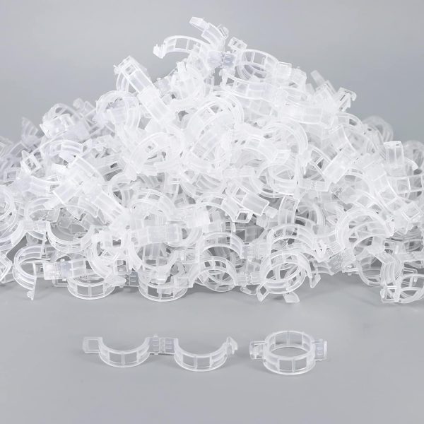 100 piece set of gardening clips for tomatoes, cucumbers, and grapevines
