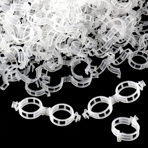 150 piece set of clips for organizing climbing plants such as tomatoes and grapevines